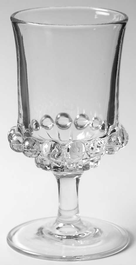 Atlas Clear Water Goblet by Bryce-1