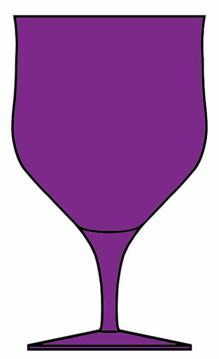 Ballet Amethyst Water Goblet by Bryce-1