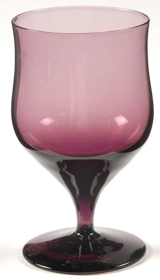 Ballet Amethyst Wine Glass by Bryce-1