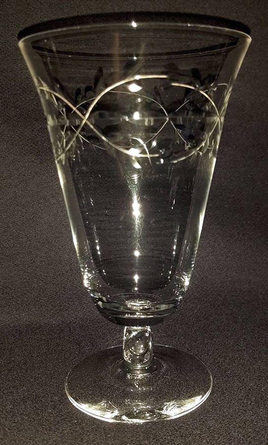 Bridal Wreath Juice Glass by Bryce-1
