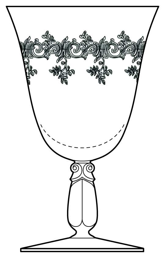 Cathay Water Goblet by Bryce-1