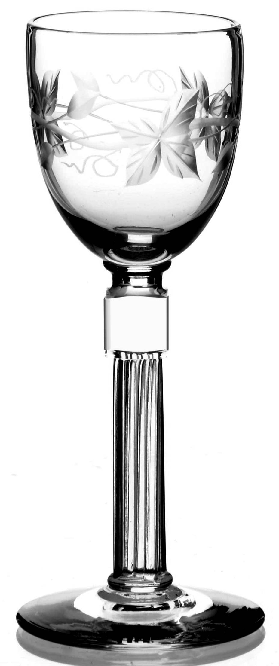 Columbine (Square Stem) Cordial Glass by Bryce-1