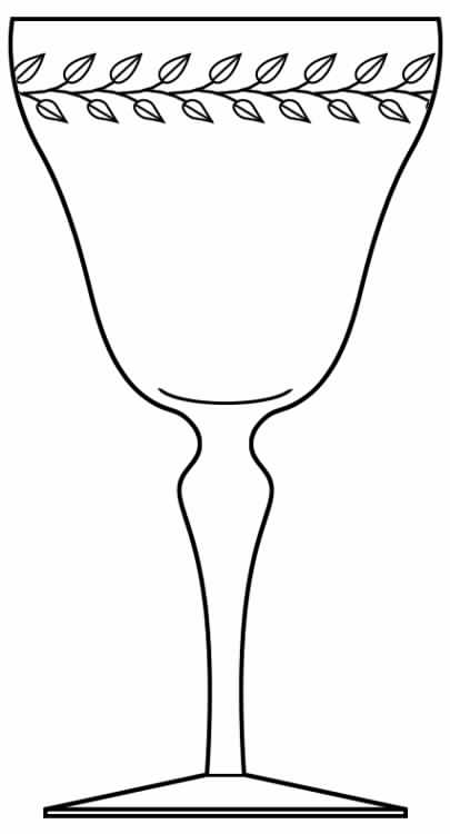 Cut 887 Water Goblet by Bryce-1