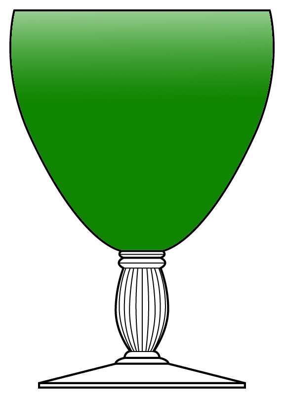 Delhi Green Water Goblet by Bryce-1