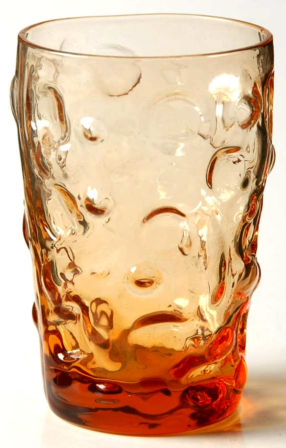 El Rancho Amber Flat Juice Glass by Bryce-1
