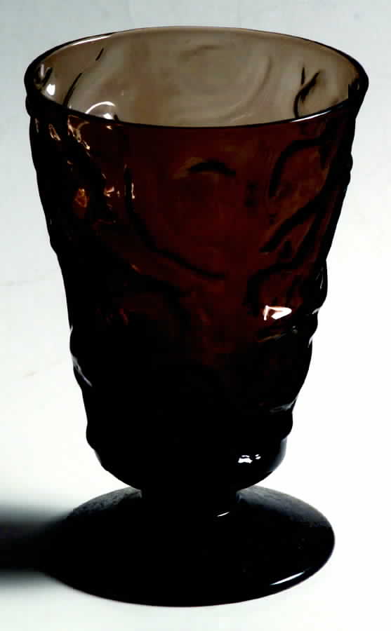 El Rancho Morocco (Brown) Water Goblet by Bryce-1