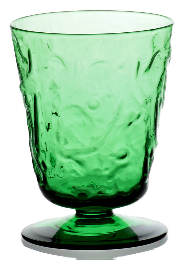 El Rancho Greenbrier (Forest Green) Juice Glass by Bryce-1