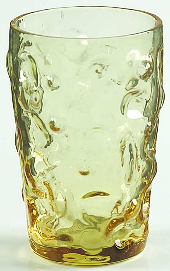 El Rancho Gold Flat Juice Glass by Bryce-1