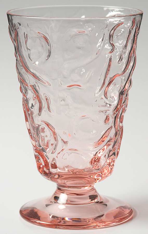 El Rancho Pink Water Goblet by Bryce-1