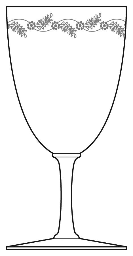 Etch 275 Water Goblet by Bryce-1