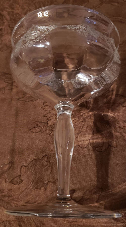 Etch 322 Champagne/Tall Sherbet by Bryce-1