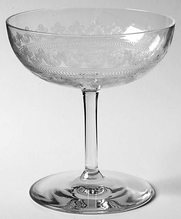 Etch 327 Champagne/Tall Sherbet by Bryce-1