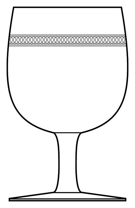 Etch 337 1-2 Water Goblet by Bryce-1