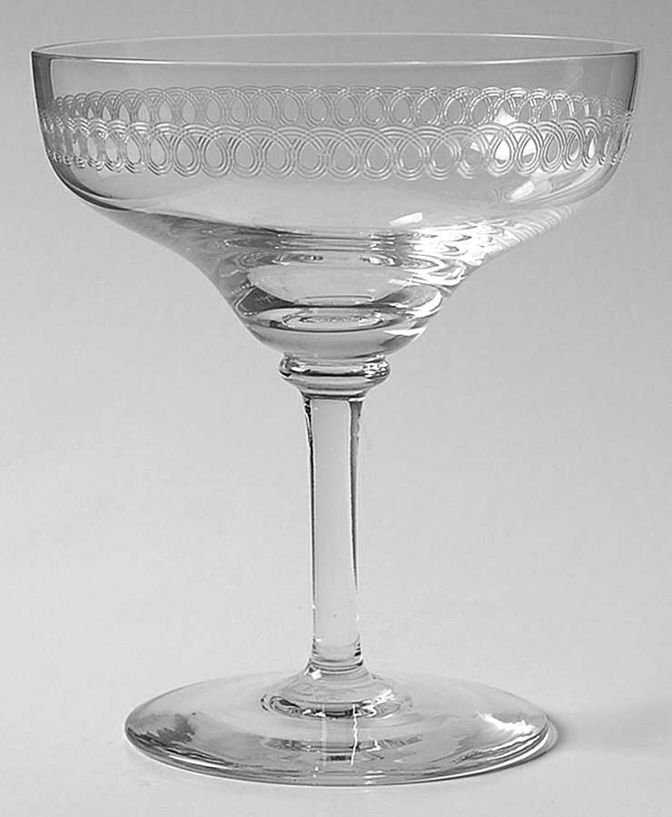 Etch 341 Champagne/Tall Sherbet by Bryce-1