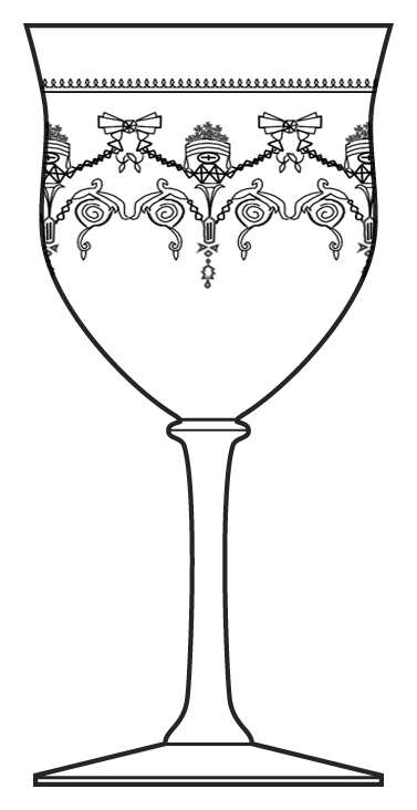 Etch 420 Water Goblet by Bryce-1