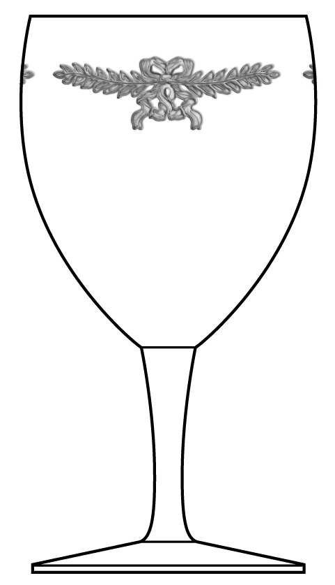 Etch 480 Water Goblet by Bryce-1
