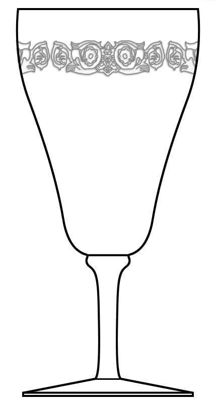Etch 490 Water Goblet by Bryce-1