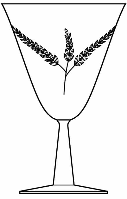 Fern Leaf (Stem #13A, Cut) Water Goblet by Bryce-1