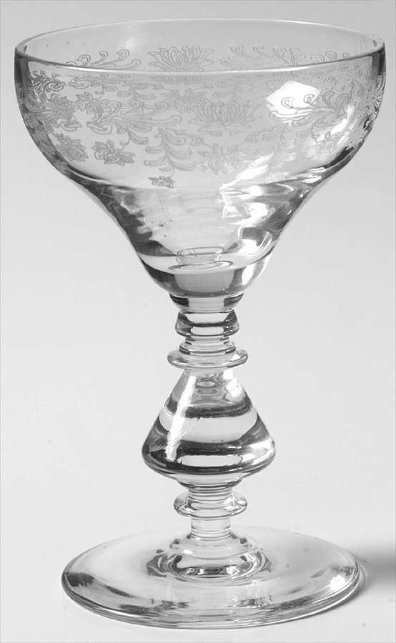 Fern Leaf (Stem 894, Etched) Liquor Cocktail by Bryce-1