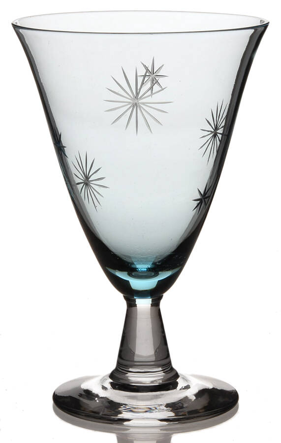 Festival Blue Juice Glass by Bryce-1