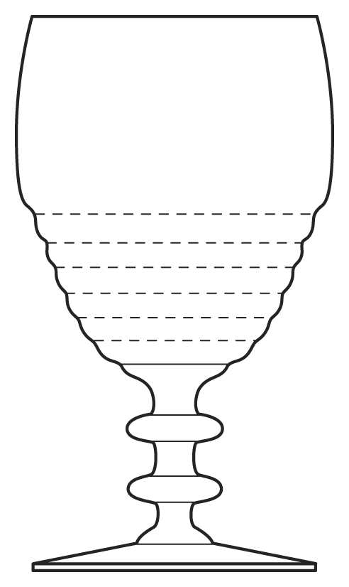 Georgian Water Goblet by Bryce-1