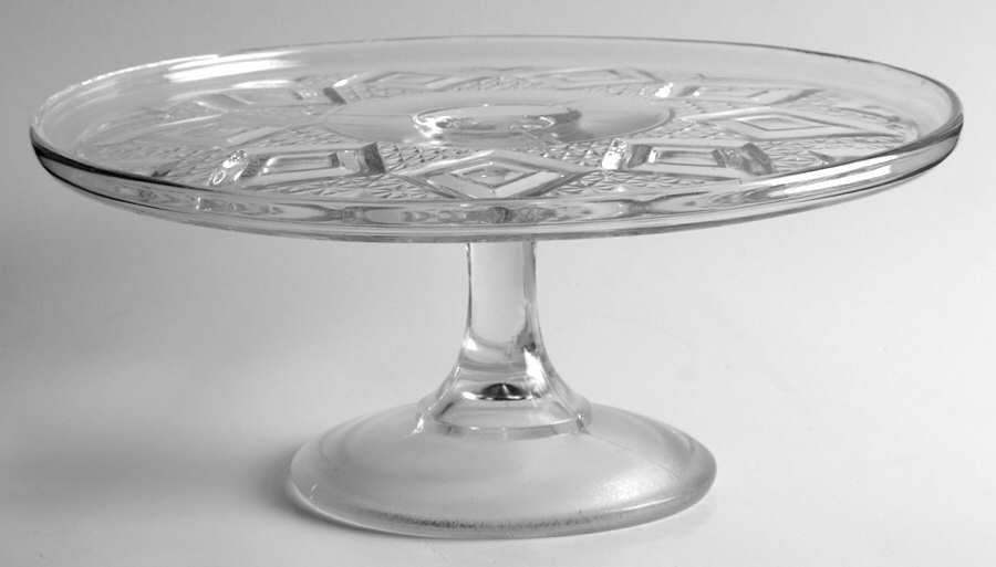 Grand 9" Diameter Pedestal Cake Stand by Bryce-1
