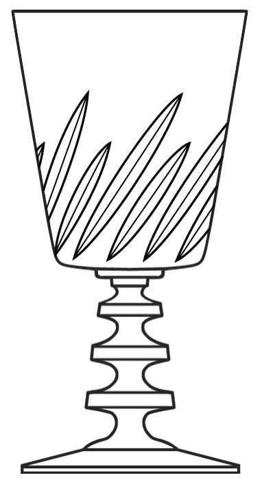 Hampshire Water Goblet by Bryce-1