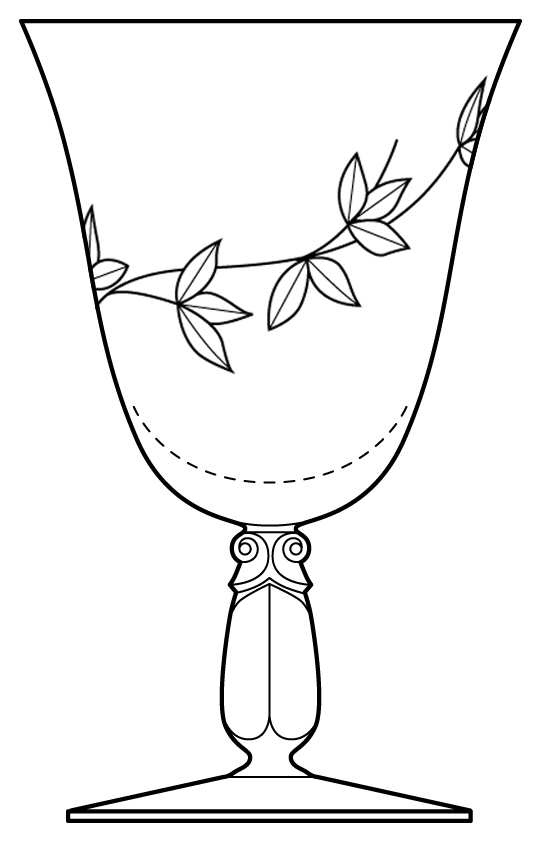 Harmony Water Goblet by Bryce-1