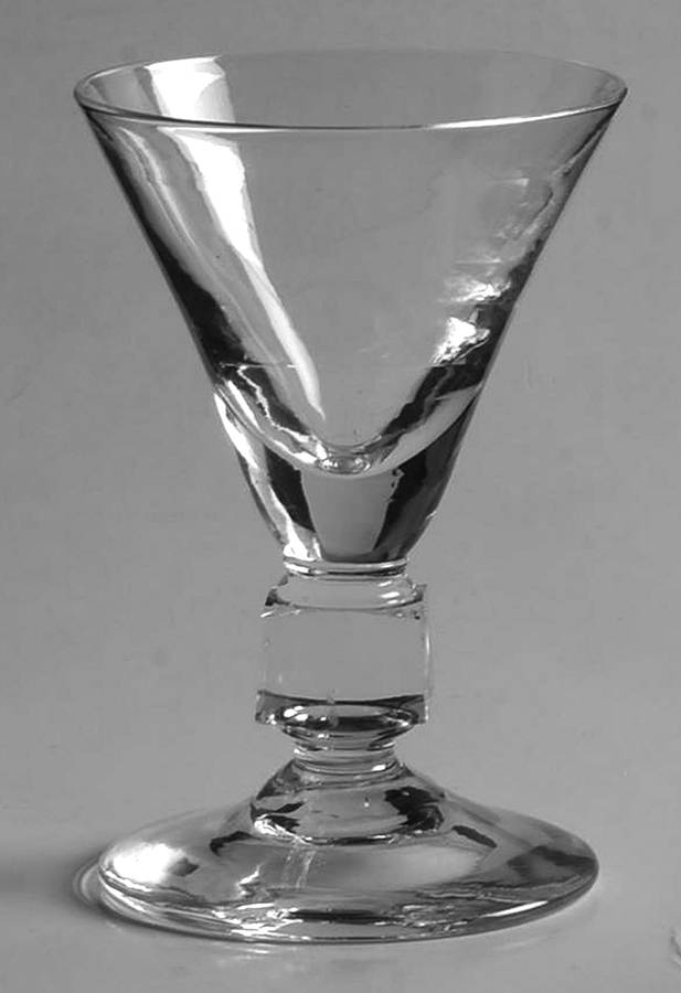 Hellenic Clear Cordial Glass by Bryce-1