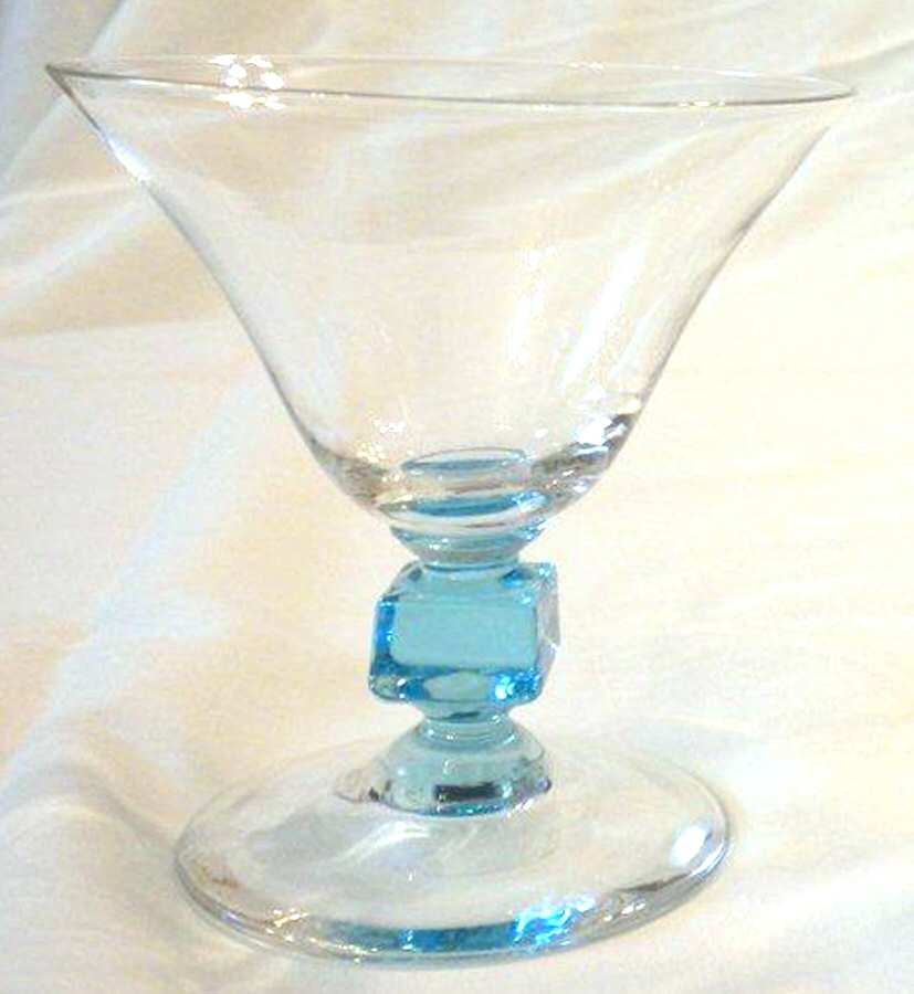 Hellenic (Blue Stem) Champagne/Tall Sherbet by Bryce-1