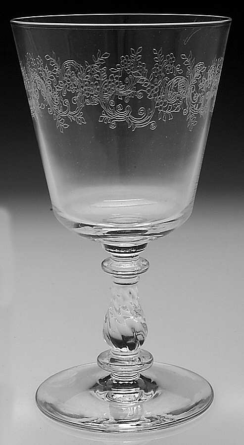 Lace Water Goblet by Bryce-1