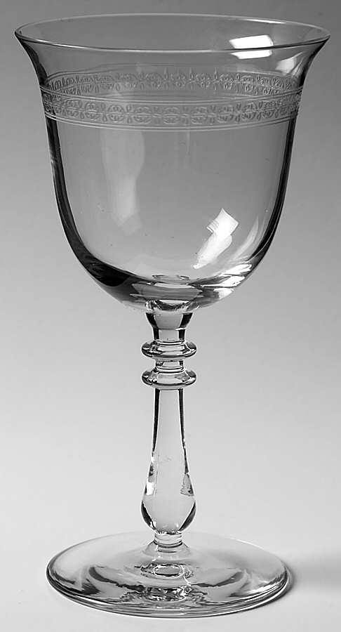 Old Lace Water Goblet by Bryce-1