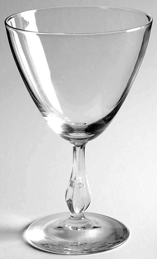 Pendant Clear Water Goblet by Bryce-1