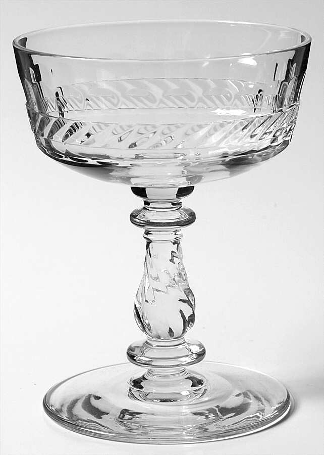 Prince Consort (Cut) Champagne/Tall Sherbet by Bryce-1