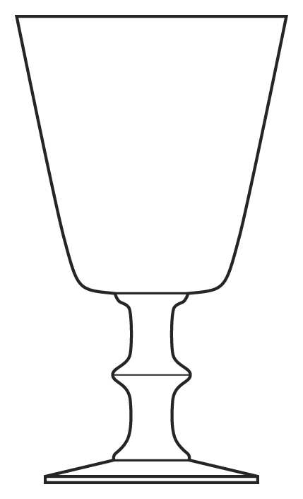 Regency Water Goblet by Bryce-1