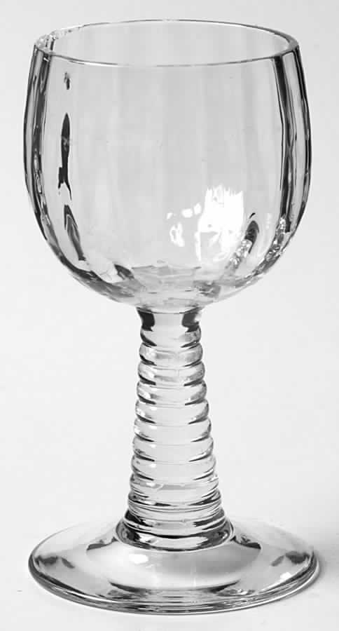 Ringmont Clear (Stem 791, Optic) Wine Glass by Bryce-1