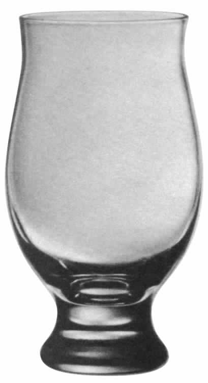 Silhouette Clear Water Goblet by Bryce-1
