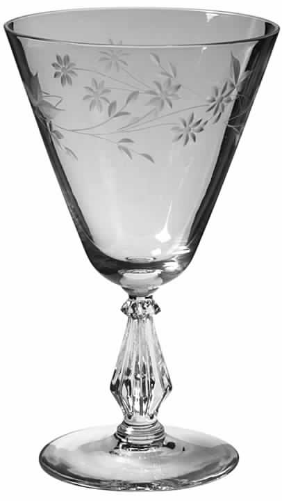 Spring Flower Water Goblet by Bryce-1