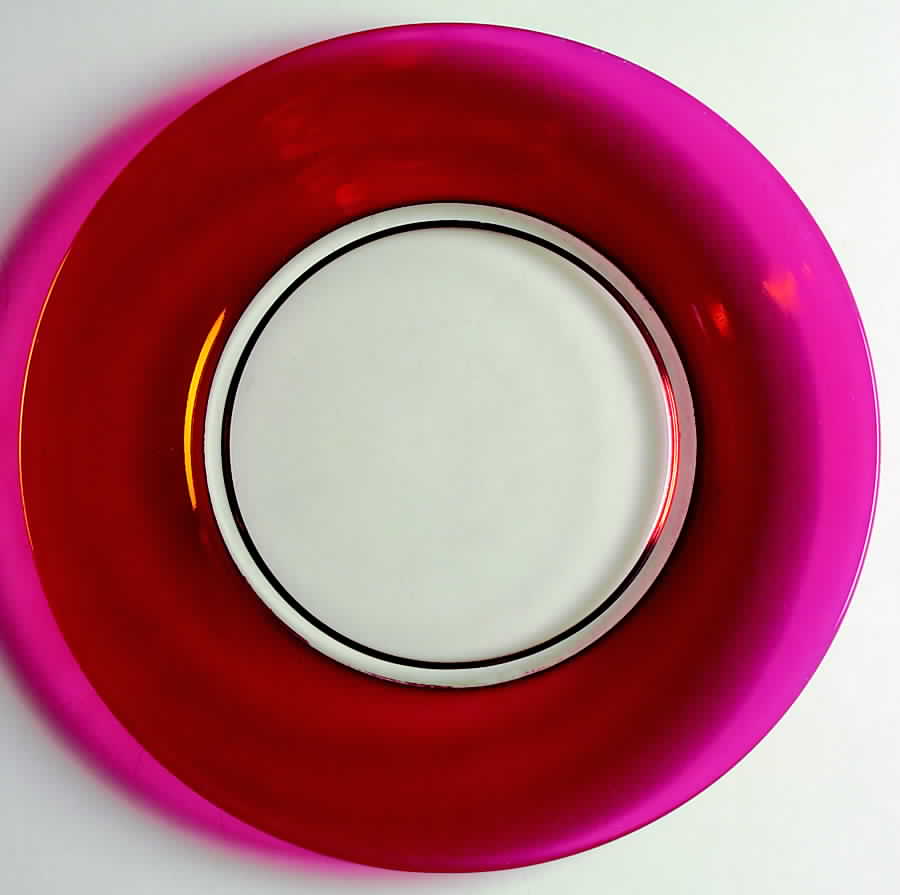 Springtime Cranberry (Stem 688) Luncheon Plate by Bryce-1