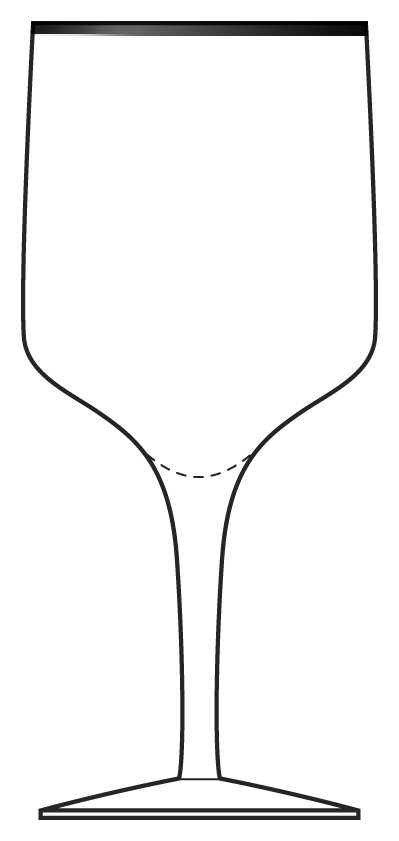 Tiara Platinum Water Goblet by Bryce-1
