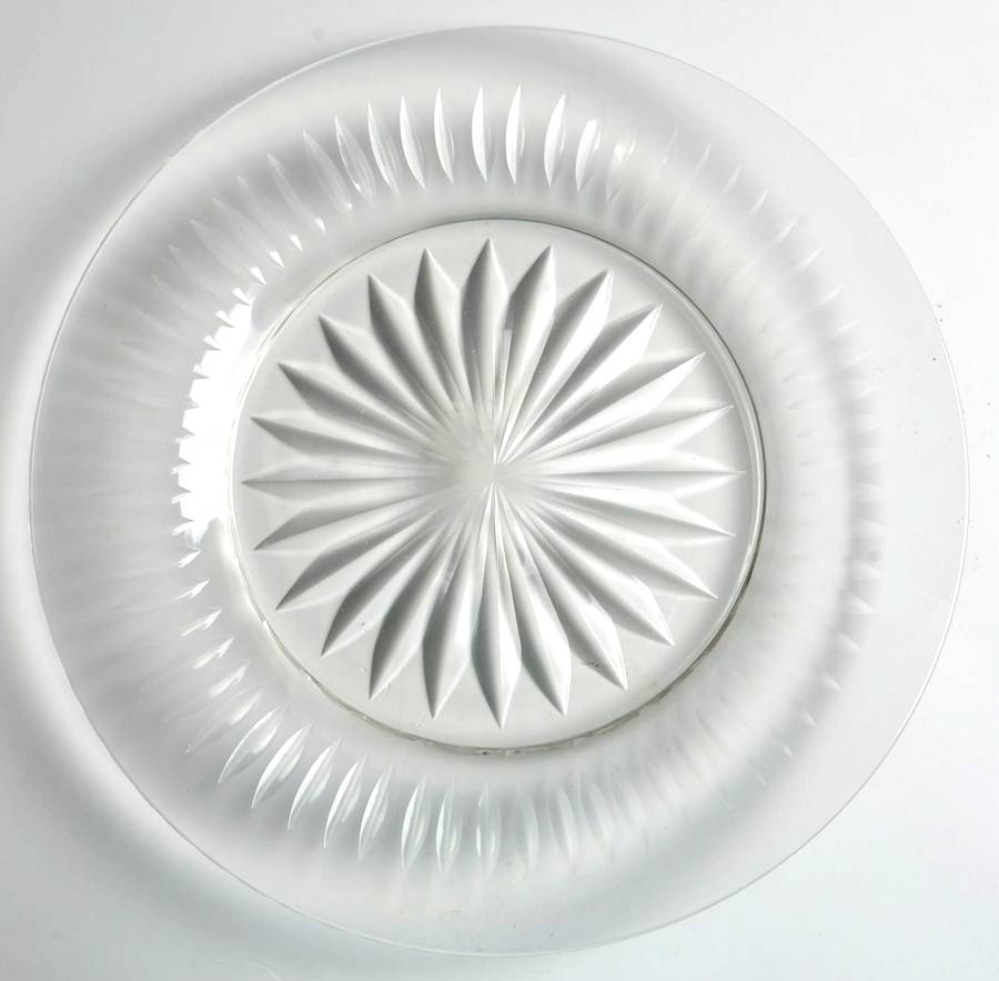 Wakefield (Cut) Luncheon Plate by Bryce-1
