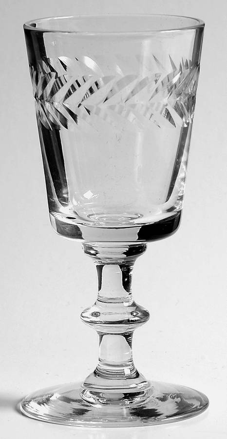 Wales Laurel Wine Glass by Bryce-1
