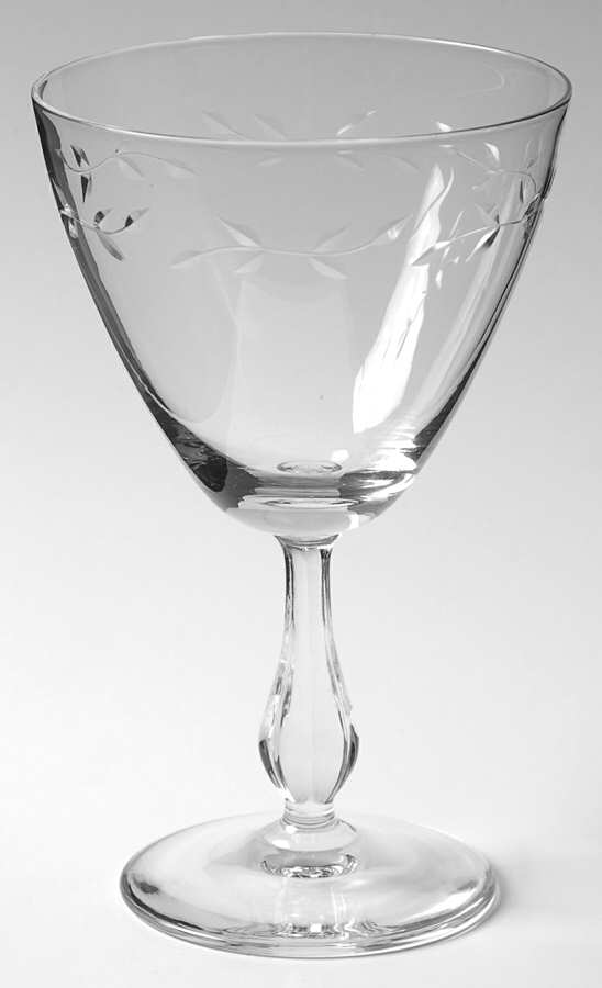 Wreath Water Goblet by Bryce-1