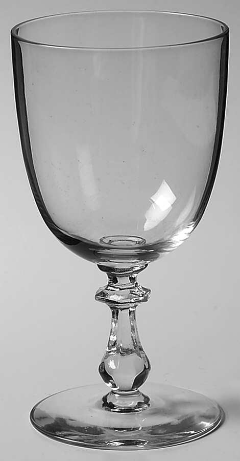 Classic Clear Water Goblet by Bryce-1