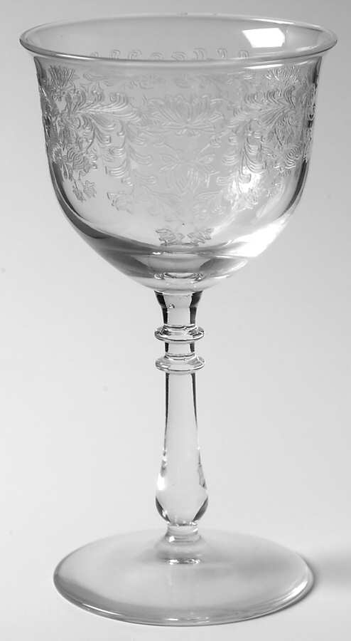 Fern Leaf (Stem 784, Etched) Claret Wine by Bryce-1