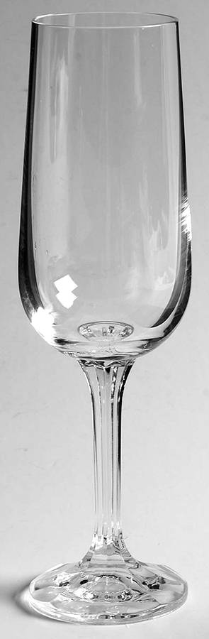 Sandra Fluted Champagne by Bohemia Crystal-Crystalex-1