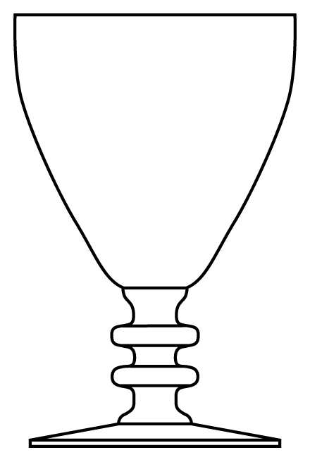 Park Lane Water Goblet by Bryce-1