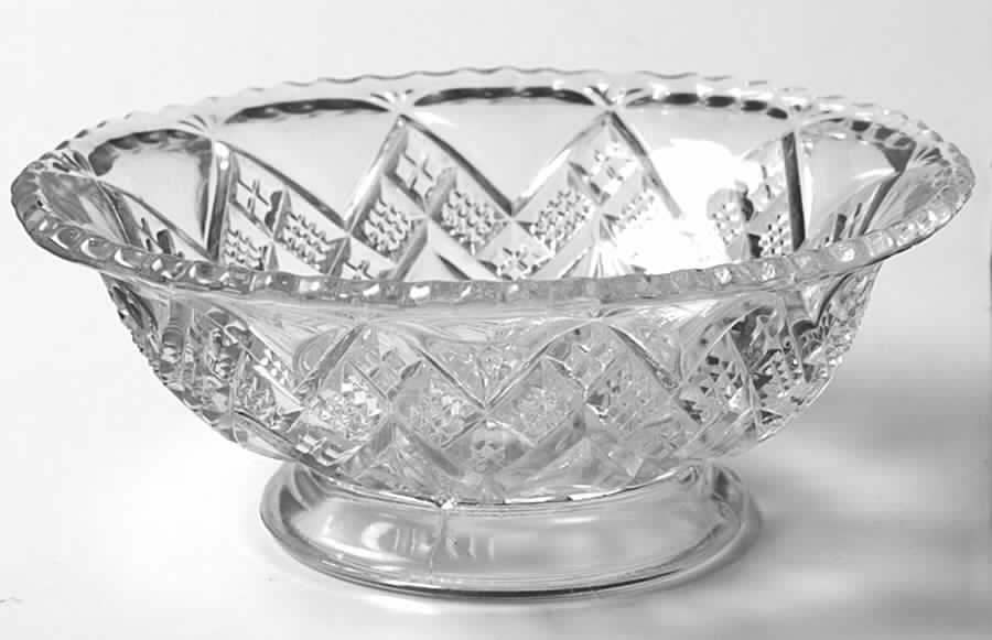 Coarse Zig Zag Punch Bowl by Bryce-1