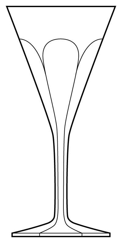11454 Fluted Champagne by Baccarat-1