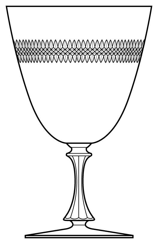 Drexel Water Goblet by Bryce-1
